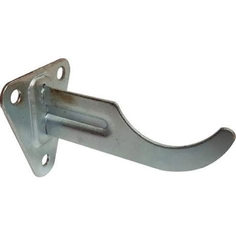 Heizkörperhalter aus Stahl mit dreieckiger Grundplatte, 100 mm, zum Anschrauben