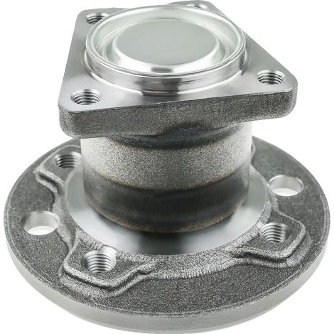 Conjunto de cubo de rueda, diámetro interior 60 mm, diámetro exterior 136 mm, diámetro del círculo de pernos 100 mm, número de orificios de montaje 4, diámetro del cubo de rueda 57 mm (1/5)