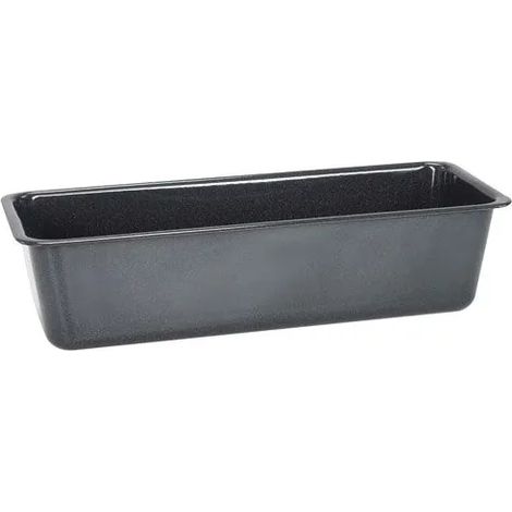 PATISSE - MOULE A CAKE ACIER EMAILLE 25X10X7CM