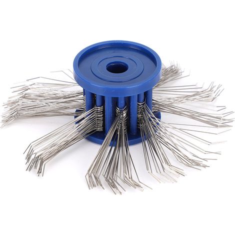 Brosse de polissage et de texturage en fil de fer de 0,3 mm, outil de fabrication de bijoux avec crochet (1/5)