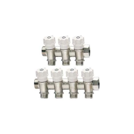 Collettore di Distribuzione Componibile con Valvole ART.465 mm 3/4 3