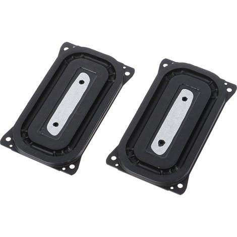 Zwei Bassradiatoren mit Membranbefestigungslöchern, passive Resonanzmembran mit Bass-Assist-Platte 8848. (1/5)