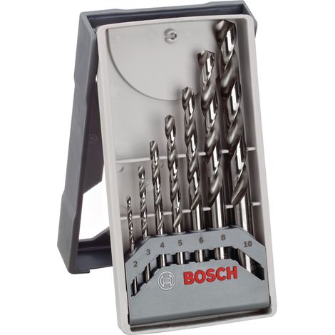 Bosch PRO Metal HSS-G Spiralbohrer Set, 7-tlg.