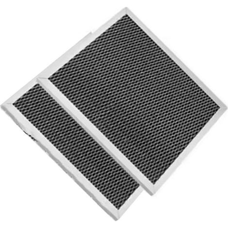 M6CB Lot de 2 filtres pour hotte aspirante, filtre extracteur pour hotte de barbecue extérieure, 26,5 x 22 cm (2 pièces) (1/5)