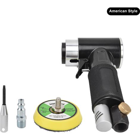 Ponceuse pneumatique excentrique 2 po Air Sander 12000 tr/min 0,6-0,8 MPA YC-2614 Machine de polissage et ponçage - Style américain (1/5)