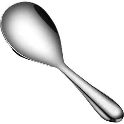 Cuillère à riz inox - - Inox 304 - Antiadhésive - Long manche - Légère - Grande capacité - Ergonomique (1/5)