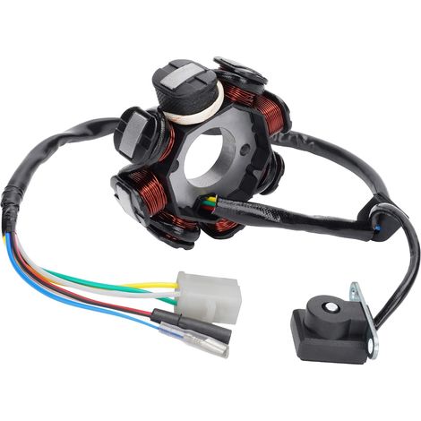 Adecuado para estator de encendido, magneto, 8 bobinas y cables GY6 125/150 ATV Scooter TAOTAO Paliden 150cc scooter (1/5)