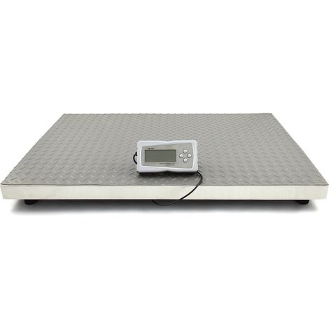 T-Mech Bodenwaage Plattformwaage Packetwaage 300kg Industriewaage 90cm x 60cm
