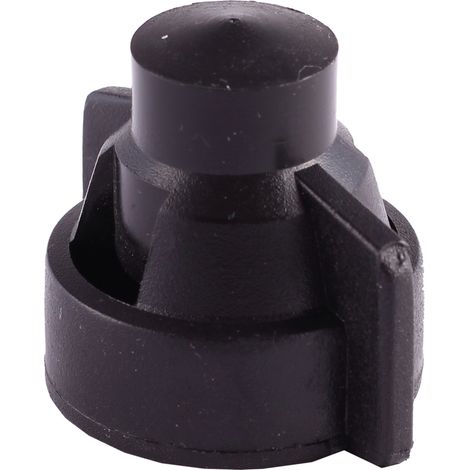 Tapón de cierre de flujo 08 para pulverizador Arag negro 010308ZP 226419