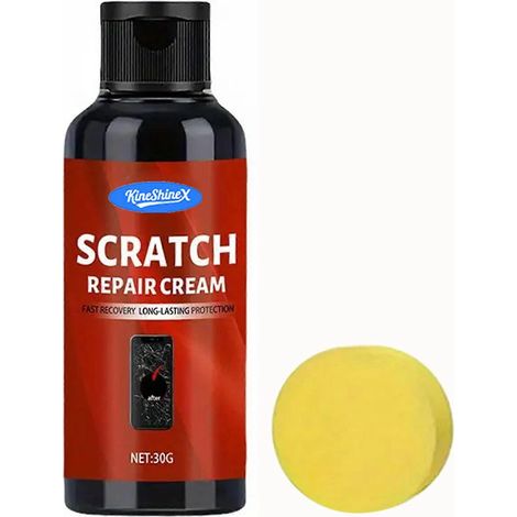 Nettoyant anti-rayures pour verres de lunettes - 30 g  Solution de polissage pour vitres de voiture, lunettes et écrans de montre  Nettoyant pour verres de lunettes en spray (1 pièce) (1/5)