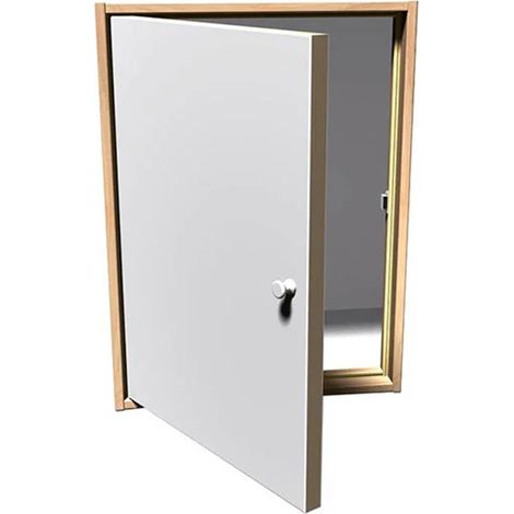 Roto Kniestocktüre ISO mit innenliegender Wärmedämmung 70x70cm Standardmaße