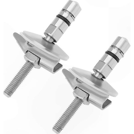 WC-Sitzscharnier-Set M6 x 71,5 mm für Deckelwechsel (1/5)