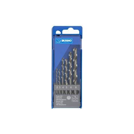 ASSORTIMENTO 6 PUNTE HSS RETTIFICATE H.Q.   2-8 MM