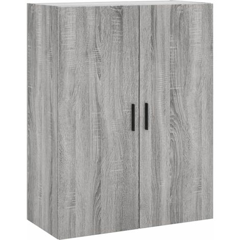 Maison Exclusive - Armario de pared gris Sonoma 69,5x34x90 cm (1/5)