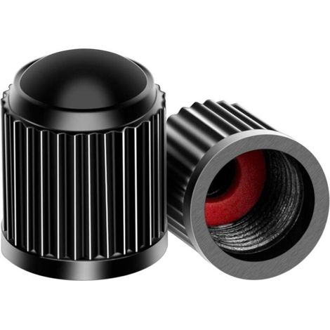 (10×10×12.8)Paquet de 40 Plastique Bouchons de Valve Bouchon Pneu Voiture avec Joint Capuchon de Valve Universel de Rechange pour Voitures, VUS, Vélos, Camions, Motos (1/4)