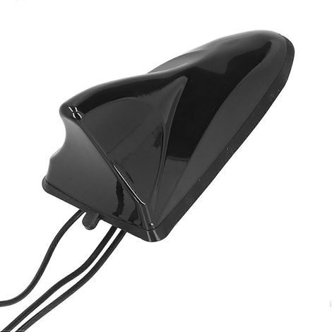 Antenne aileron de requin pour voiture, GPS + FM + Wi-Fi 3 en 1, antenne de toit universelle pour camping-cars, camions et SUV