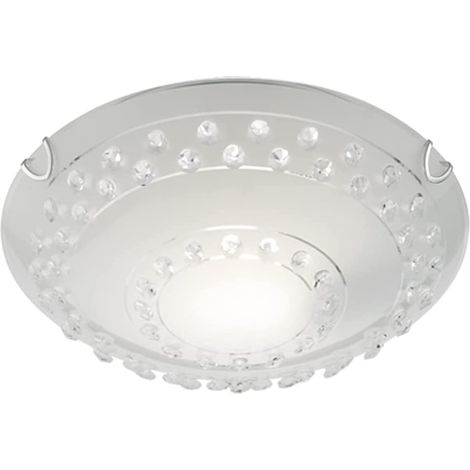TRIO - PLAFONIERA CHRISTOBAL IN VETRO SATINATO D. 30 CM 1XE27 40W