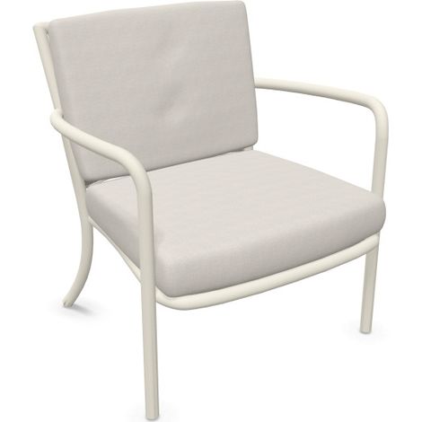 EMU Athena Poltrona Bianco Raggrinzato 9002 2 Pezzi (1/3)