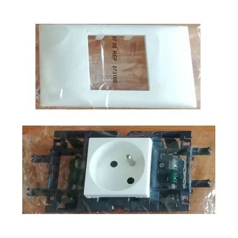 Legrand 073180 Toma y columnas Mosaic 2P+T DLP - soporte