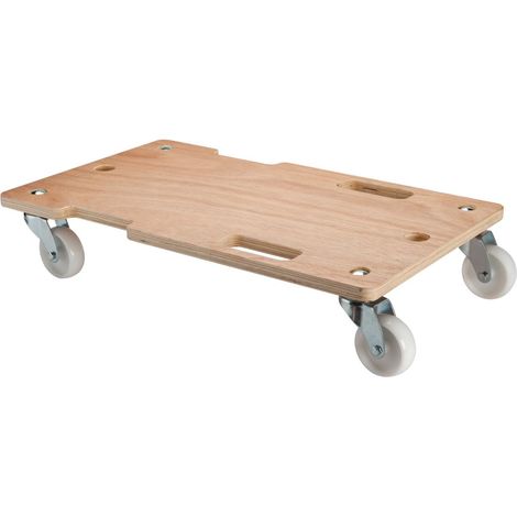 BS Rollen Transportroller D.75mm 150 kg L600mm B350mm Ku.HO m.Griffmulde