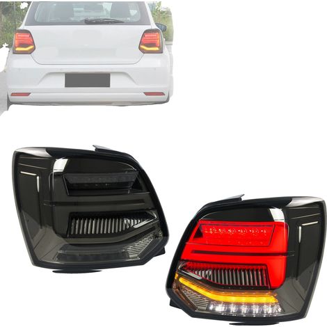 Luci posteriori a LED, 35W, 12V, 3400LM, indicatori di direzione sequenziali, per Polo 6R 6C 2009-2017 (1/5)