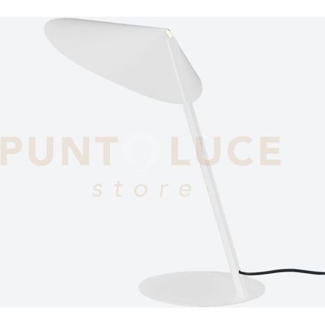 LAMPADA DA TAVOLO GONG WORK 1 LUCE ATTACCO G9 BIANCO