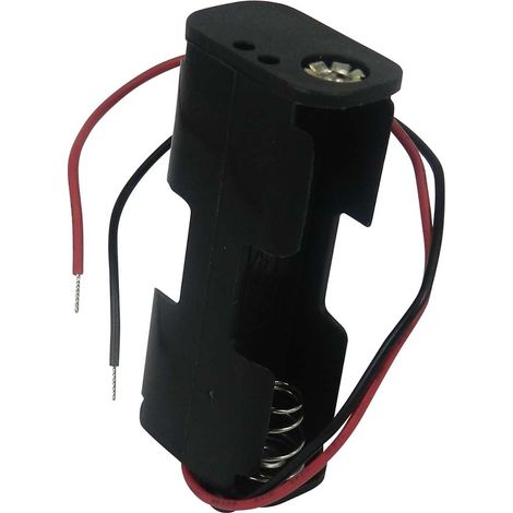 Porte-pile 2 x RS PRO AA, raccordement Fils ( Prix pour 1 )