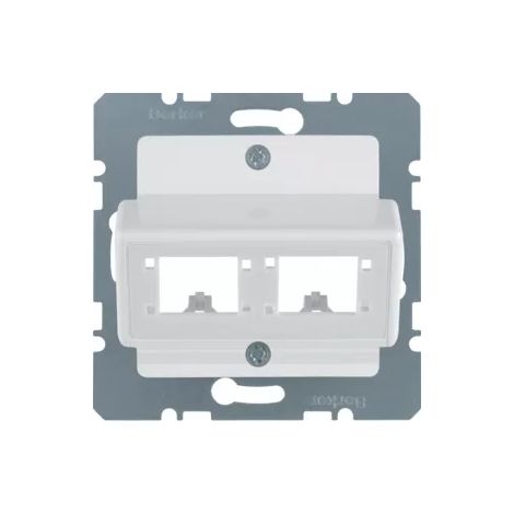 Berker Zentralplatte f. 1o.2 Einzelmodule 147209 (1/2)
