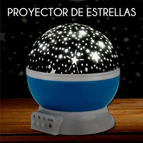 Veilleuse rotative ciel étoilé bleu, lampe LED ciel étoilé, projecteur de rêve ciel étoilé romantique coloré, lampe de table ciel étoilé romantique ultra lumineuse (1/5)