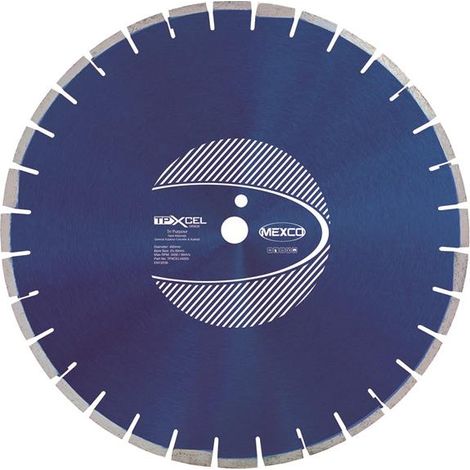 MEXCO XCEL Grade Tri-Purpose Diamond Blade 450mm for Cutting