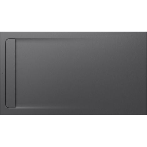 Receveur de douche extra plat en Stonex® Aquos - 1800x1000mm - Gris Ardoise (1/3)