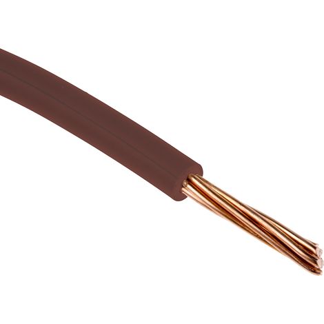Fil électrique RS PRO 2,5 mm² 13 AWG, 750 V, Polyoléfine réticulée EI5, type EI 5 conformément à la norme EN 50363-5 ( Prix pour Bobine de 100 Mètres )