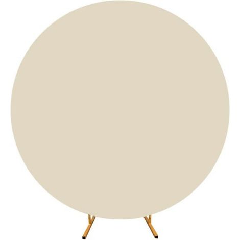 Couverture Double Face - Arche De Ballons Ronde - Mur Photo - 200 Cm - Champagne (1/5)