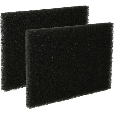 vhbw 2x filtro in spugna sostituisce 8996680908010, 899668090800/2, 899668090801/0, 900084411/9, 9000844119, 8996680908002 per aspirapolvere