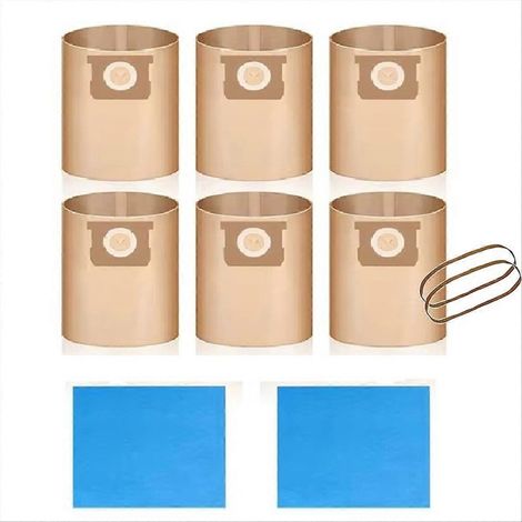 Sacs 19-3100 pour aspirateurs eau et poussière Stanley Shop Vac de 5 à 6 gallons (1/5)