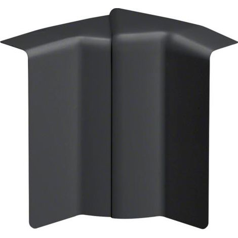 Angle intérieur variable pour plinthe SL 20x80mm Graphite Noir HAGER SL2008049011