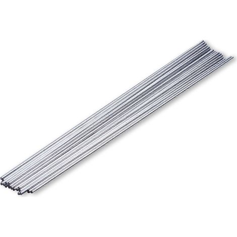 20 barres d'essieu rondes en acier inoxydable de 300 mm x 2 mm pour jouets radiocommandés (1/5)