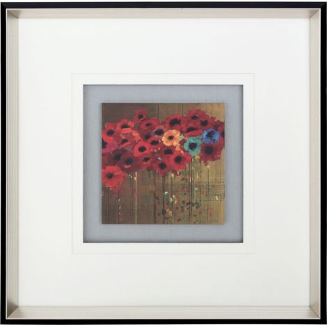 Premier Housewares Poppy Framed Wall Art