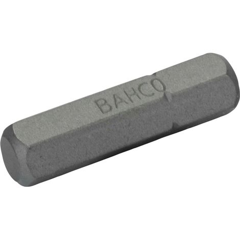 Bahco 1/4 Standard Schraubendreher Bits für 5/32 Sechskantschrauben 25 mm - 3 Stk. pro Blisterpackung
