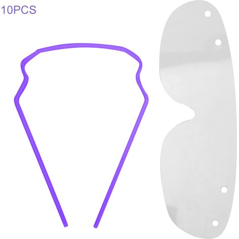 Lunettes de Protection Anti-Buée Anti-Poussière pour Laboratoire Dentaire (Violet) (1/5)