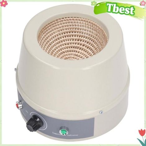 Tbest manteau chauffant à température constante Manteau chauffant de laboratoire 500ml, manteau animalerie chauffage Prise UE 220V (1/5)