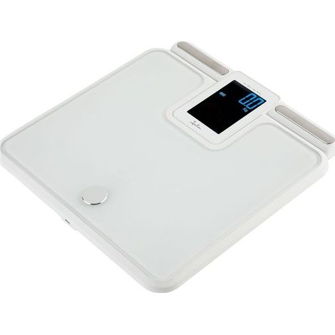 Báscula digital inteligente JATA HOGAR HBAS 2501 con analizador de bioimpedancia, grasa corporal y masa muscular, aplicación Blu (1/5)