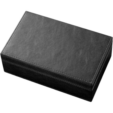 Caja de Faraday, funda protectora de cuero contra el bloqueo de señales RFID, bloqueador de señales (gris oscuro)