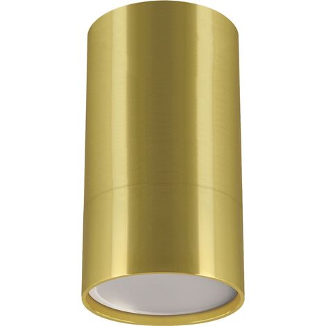 Spot de plafond en saillie aluminium GU10 Ø 5,5 cm rond en doré