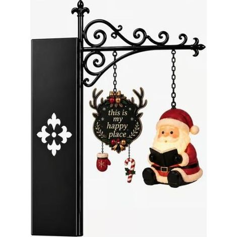 New hanging Christmas decorative shelf light for home, book corner, and night light - Style A -