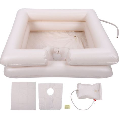 Kit gonflable portatif de bassin de shampooing de PVC pour le bassin de lavage de cheveux enceinte handicapé gé (1/5)