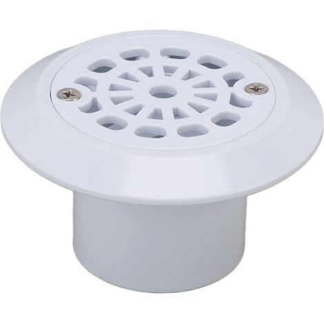 Poolbodenablaufabdeckung, wasserdichte Kunststoff-Wasserfilterabdeckung und dank der Steckverbindung für externe Whirlpools einfach zu installieren. (1/5)