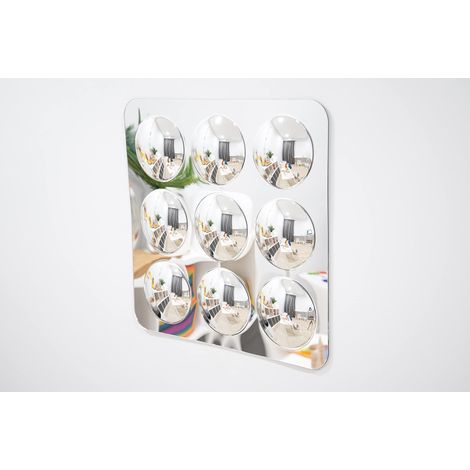 Grand Panneau Miroir Acrylique à 9 dômes (1/5)