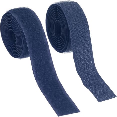 1 Ruban auto-agrippant, Nylon à coudre, 90 cm, Largeur 2 cm, Pour vêtements, Bricolage