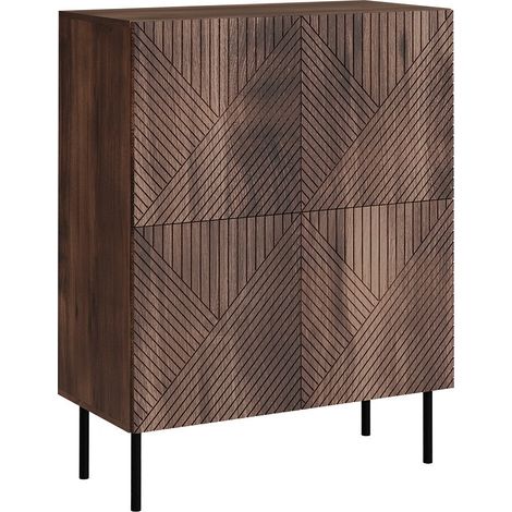 Aparador Doctrina I , 118x89cm, Número de puertas: 042cm, MDF, Aglomerado laminado (1/4)